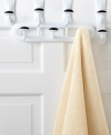 Experience a good kind of hang-up! Create storage and hanging space instantly with non-slip hooks that hold bulky coats, heavy towels and slippery silk materials right in place.