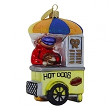 The Hot Dog Cart is found in almost every American park or city and has been lovingly recreated in this Michael Storrings design. The Hot Dog Cart is found in almost every American park or city and has been lovingly recreated in this Michael Storrings design.