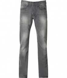 Stylish antique grey slim straight leg jeans - Add instant cool to your wardrobe with these on-trend jeans - Flattering slim cut with a fashionably distressed look - Pair with a cashmere pullover and a leather jacket - Style with a t-shirt, blazer, and boots Stylish antique grey slim straight leg jeans - Add instant cool to your wardrobe with these on-trend jeans - Flattering slim cut with a fashionably distressed look - Pair with a cashmere pullover and a leather jacket - Style with a t-shirt, blazer, and boots