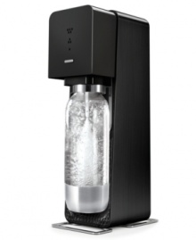 Soda in seconds! Including a carbonator, reusable BPA-free bottle and a sample pack, this soda maker revolutionizes the way you sip the bubbly. Plus, making soda at home saves money, time & the earth! 2-year warranty. Model 1019511011.