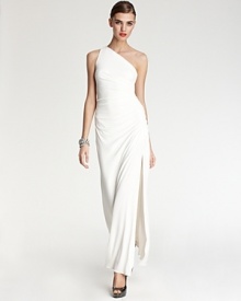 Laundry by Shelli Segal Gown - Beaded One Shoulder Laundry by Shelli Segal Gown - Beaded One Shoulder