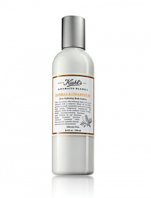 Seductive fusion of Ugandan vanilla and cedarwood, heightened with a hint of iris, which gives way to rich amber. Our Aromatic Blends Skin-Softening Body Lotion is formulated with squalene, shea butter and botanical oils to ensure skin is nourished from the inside out. Indulge skin in 24 hours of hydration and soothing nourishment without silicones. Made in USA. 8.4 oz. Seductive fusion of Ugandan vanilla and cedarwood, heightened with a hint of iris, which gives way to rich amber. Our Aromatic Blends Skin-Softening Body Lotion is formulated with squalene, shea butter and botanical oils to ensure skin is nourished from the inside out. Indulge skin in 24 hours of hydration and soothing nourishment without silicones. Made in USA. 8.4 oz.
