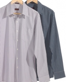 This slim-fitting shirt from Izod gives your wardrobe the sleek modern style you need. This slim-fitting shirt from Izod gives your wardrobe the sleek modern style you need.