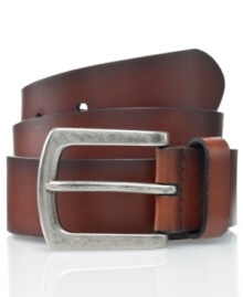 Finish off your favorite pair of jeans or chinos with the vintage quality of this leather bridle belt from Levi's. Finish off your favorite pair of jeans or chinos with the vintage quality of this leather bridle belt from Levi's.