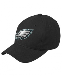 Top of your game-day gear with the added team spirit of this adjustable Philadelphia Eagles logo hat from Reebok. Top of your game-day gear with the added team spirit of this adjustable Philadelphia Eagles logo hat from Reebok.