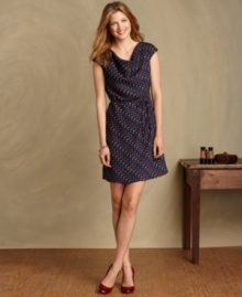 Tommy Hilfiger's pretty printed dress strikes the perfect balance between feminine and fun. Dress it up with punchy pumps or keep it casual with flats! Tommy Hilfiger's pretty printed dress strikes the perfect balance between feminine and fun. Dress it up with punchy pumps or keep it casual with flats!