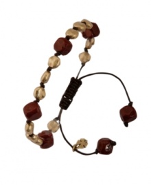 Bohemian beauty. Lucky Brand's hippie-chic style features a delicate leather strand strung with two tone mixed metal and plastic beads. Approximate diameter: 2-1/8 to 3 inches. Bohemian beauty. Lucky Brand's hippie-chic style features a delicate leather strand strung with two tone mixed metal and plastic beads. Approximate diameter: 2-1/8 to 3 inches.