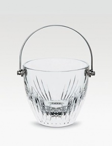 A classic beveled pattern extends down the length of a luminous ice bucket crafted in pure lead crystal. From the Massena Collection 5 high Hand wash Made in France A classic beveled pattern extends down the length of a luminous ice bucket crafted in pure lead crystal. From the Massena Collection 5 high Hand wash Made in France