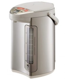 H20 on the go! Things heat up anywhere & at anytime with this hybrid water boiler, which utilizes vacuum insulation technology to operate on batteries and keep liquid hot with very little electricity, so you can pick up this portable essential & take it with you. Model CV-DSC40. H20 on the go! Things heat up anywhere & at anytime with this hybrid water boiler, which utilizes vacuum insulation technology to operate on batteries and keep liquid hot with very little electricity, so you can pick up this portable essential & take it with you. Model CV-DSC40.
