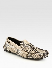 EXCLUSIVELY AT SAKS. Exotic crocodile skin upper with comfortable rubber grip soles and metal logo accent on the band.Croc upperLeather liningPadded insoleRubber soleMade in Italy EXCLUSIVELY AT SAKS. Exotic crocodile skin upper with comfortable rubber grip soles and metal logo accent on the band.Croc upperLeather liningPadded insoleRubber soleMade in Italy