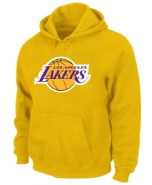 Keep warm in this solid hoodie featuring the Los Angeles Lakers by Majestic. Keep warm in this solid hoodie featuring the Los Angeles Lakers by Majestic.