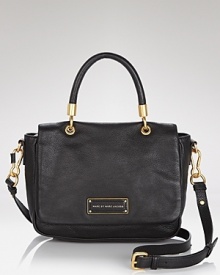 Perfect the art of on-trend accessorizing with this leather satchel from MARC BY MARC JACOBS. In a versatile shape, it's roomy enough to use as your day bag but cool enough to take with you after dark. Perfect the art of on-trend accessorizing with this leather satchel from MARC BY MARC JACOBS. In a versatile shape, it's roomy enough to use as your day bag but cool enough to take with you after dark.
