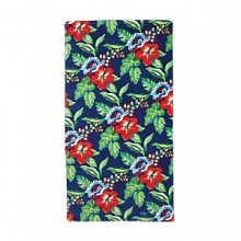 Dream the day away by the sky blue water on this Lauren by Ralph Lauren beach towel, flaunting a retro Hawaiian motif and Ralph Lauren logo. Dream the day away by the sky blue water on this Lauren by Ralph Lauren beach towel, flaunting a retro Hawaiian motif and Ralph Lauren logo.