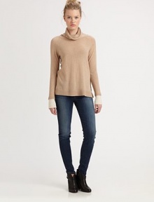 Luxe knit cashmere in a lightweight pullover styled with a soft, shapely cowlneck.CowlneckRaglan sleevesPullover styleRibbed trimCashmereHand washImportedModel shown is 5'10 (177cm) wearing US size Small. Luxe knit cashmere in a lightweight pullover styled with a soft, shapely cowlneck.CowlneckRaglan sleevesPullover styleRibbed trimCashmereHand washImportedModel shown is 5'10 (177cm) wearing US size Small.