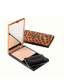 Introducing Sisley's new Phyto-Poudre Compact in a vintage-chic tortoise shell case, benefitting from a complete bio-compatible skin-care formula. This long-wearing powder contains micronized talc with double Silicone coating for a smoother application, skin hydration, and even color all day long. The formula enhances the complexion and minimizes the appearance of minor flaws and controls shine. Introducing Sisley's new Phyto-Poudre Compact in a vintage-chic tortoise shell case, benefitting from a complete bio-compatible skin-care formula. This long-wearing powder contains micronized talc with double Silicone coating for a smoother application, skin hydration, and even color all day long. The formula enhances the complexion and minimizes the appearance of minor flaws and controls shine.