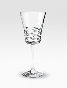 Rounded cuts lend dimension and detail to this elegant glass handcrafted in France from weighty, full-lead crystal. From the Lola Collection9 highHand washMade in France Rounded cuts lend dimension and detail to this elegant glass handcrafted in France from weighty, full-lead crystal. From the Lola Collection9 highHand washMade in France