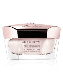 Enhanced with Guerlain's exclusive Royal Jelly, this deeply nourishing and firming day cream has an intense lifting action, leaving contours of the face redefined. Imperfections are reduced leaving skin luminous. Made in France. 1.7 oz. Enhanced with Guerlain's exclusive Royal Jelly, this deeply nourishing and firming day cream has an intense lifting action, leaving contours of the face redefined. Imperfections are reduced leaving skin luminous. Made in France. 1.7 oz.