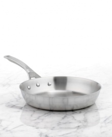 The professional's pick. Five layers of highly conductive metals, including a copper core, stainless steel interior and exterior and 2 layers of aluminum, heat and cool quickly & evenly to keep temperatures consistent across the entire pan. A brilliant dishwasher-safe exterior lights up your space and creates a versatile cooking surface, where searing and deglazing are nearly effortless. Lifetime warranty. The professional's pick. Five layers of highly conductive metals, including a copper core, stainless steel interior and exterior and 2 layers of aluminum, heat and cool quickly & evenly to keep temperatures consistent across the entire pan. A brilliant dishwasher-safe exterior lights up your space and creates a versatile cooking surface, where searing and deglazing are nearly effortless. Lifetime warranty.