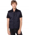 Layer up in style with this quilted vest by Buffalo David Bitton.