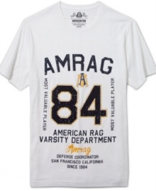 If style were a sport, this vintage designed American Rag tee would be team captain.