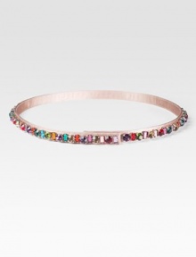 An elegant fabric design with dazzling rhinestone embellishments. Glass stonesWidth, about ½Made in Italy An elegant fabric design with dazzling rhinestone embellishments. Glass stonesWidth, about ½Made in Italy