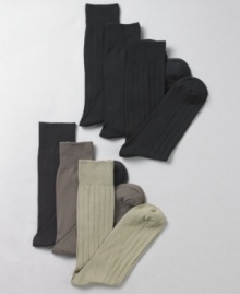 Restock your drawer of basics with this three-pack of socks from Nautica. Restock your drawer of basics with this three-pack of socks from Nautica.