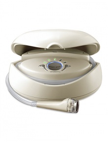 Combines Diamond Peel exfoliation and vacuum stimulation to improve skin tone, texture, elasticity and diminish the look of scars, age spots and fine eye area lines. Includes three Diamond Tips and 30 disposable filters. 