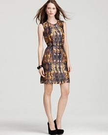 BOSS Black Divila Exotic Print Dress BOSS Black Divila Exotic Print Dress