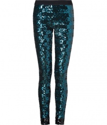 Shimmer into the new season in By Malene Birgers ultra chic sequined leggings, the perfectly glamorous staple for contemporary looks - Elasticized black waistline, black sequined cuffs - Extra form-fitting - Team with chunky knit sweaters and flats for work, or with billowing silk shirts and pin heels for cocktails Shimmer into the new season in By Malene Birgers ultra chic sequined leggings, the perfectly glamorous staple for contemporary looks - Elasticized black waistline, black sequined cuffs - Extra form-fitting - Team with chunky knit sweaters and flats for work, or with billowing silk shirts and pin heels for cocktails