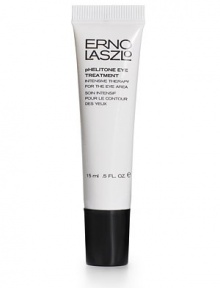 Advanced treatment nourishes, strengthens and firms for noticeably younger looking eyes. Decreases lines and puffiness Helps brighten eye area Antioxidant vitamins and essential fatty acids nourish Use 1-2 times daily Dermatologist and Ophthalmologist tested 0.5 oz.