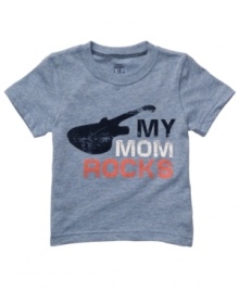 Whether he's in the band or the driver's seat, he'll always look good with one of these graphic tees from Carter's. Whether he's in the band or the driver's seat, he'll always look good with one of these graphic tees from Carter's.