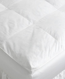 Enjoy a comfortable, healthy night's rest with the AllerRest® featherbed from Pacific Coast® Feather. Featuring 300-thread count AllerRest Fabric® that blocks bed bugs, dust mites and their allergens without the use of chemicals or pesticides. The baffle-box design keeps the springy, Hyperclean® natural down feathers in place to provide a soft cushion for your shoulders, hips and other pressure points. Enjoy a comfortable, healthy night's rest with the AllerRest® featherbed from Pacific Coast® Feather. Featuring 300-thread count AllerRest Fabric® that blocks bed bugs, dust mites and their allergens without the use of chemicals or pesticides. The baffle-box design keeps the springy, Hyperclean® natural down feathers in place to provide a soft cushion for your shoulders, hips and other pressure points.