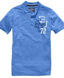 From the links to the streets. Ecko Untld takes a classic polo and gives it modern, urban appeal. From the links to the streets. Ecko Untld takes a classic polo and gives it modern, urban appeal.