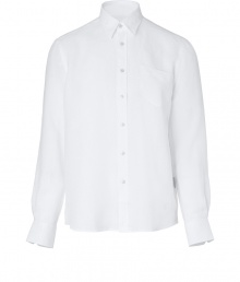 With its clean look and lightweight linen, Vilebrequins button-down is an effortless cool choice - and a must for your next warm weather getaway - Classic collar, long sleeves, buttoned cuffs, button-down front, shirttail hemline - Relaxed slim fit - Wear with swim trunks, or linen pants and sandals With its clean look and lightweight linen, Vilebrequins button-down is an effortless cool choice - and a must for your next warm weather getaway - Classic collar, long sleeves, buttoned cuffs, button-down front, shirttail hemline - Relaxed slim fit - Wear with swim trunks, or linen pants and sandals