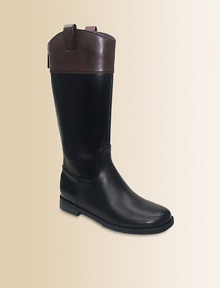 A must-have boot for aspiring riders, or anyone loves the classic equestrian style, with two-tone details and a tall, sophisticated silhouette.Pull-on style with tabsEmbossed logo detailFaux leather upperFaux leather liningRubber solePadded insoleNike Air technologyImported A must-have boot for aspiring riders, or anyone loves the classic equestrian style, with two-tone details and a tall, sophisticated silhouette.Pull-on style with tabsEmbossed logo detailFaux leather upperFaux leather liningRubber solePadded insoleNike Air technologyImported