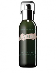 This ultra-light gel serum boosts skin's ability to reflect light. It illuminates the complexion immediately on contact, awakening a brilliant new clarity. Targeted skin tone correctors dissolve the look of discoloration. Water borne anti-oxidants help skin remain looking more even and bright into the future. La Mer's Radiant Waters smooth away dull surface cells that obscure light. Pores are purified and refined. This ultra-light gel serum boosts skin's ability to reflect light. It illuminates the complexion immediately on contact, awakening a brilliant new clarity. Targeted skin tone correctors dissolve the look of discoloration. Water borne anti-oxidants help skin remain looking more even and bright into the future. La Mer's Radiant Waters smooth away dull surface cells that obscure light. Pores are purified and refined.