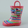 Josmo Mika Heart Print Rain Boot