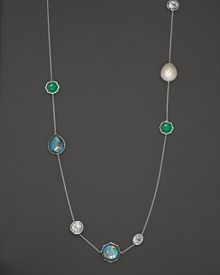 Ippolita Seafoam Wonderland Sterling Silver Gelato Necklace in Seafoam, 42 Ippolita Seafoam Wonderland Sterling Silver Gelato Necklace in Seafoam, 42