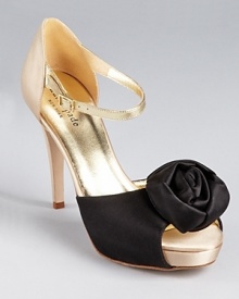 Sumptous satin makes a glamorous statement for evening. From kate spade new york.