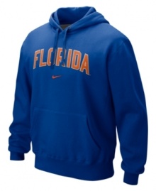 Set your team spirit soaring with this NCAA Florida Gators hoodie from Nike. Set your team spirit soaring with this NCAA Florida Gators hoodie from Nike.
