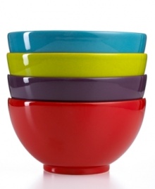 Just plain fun. The Color Cafe serving bowl from Waechtersbach is a brilliant addition to everyday meals and, in a range of irresistible candy colors, a dream to mix and match. Just plain fun. The Color Cafe serving bowl from Waechtersbach is a brilliant addition to everyday meals and, in a range of irresistible candy colors, a dream to mix and match.