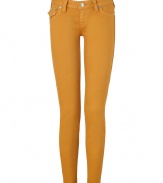 Elevate your go-to closet staples with these ultra-skinny radiant jean leggings from True Religion - Five-pocket styling, logo detailed back flap pockets - Extra form-fitting - Style with soft knit pullovers and shearling lined boots