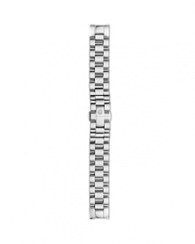 A beautiful and comfortable stainless steel watch bracelet from Michele.