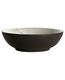 A fresh twist on a Noritake favorite, the Colorwave Chocolate Bloom vegetable bowl offers the same sleek style and durability as the original dinnerware pattern but with a pretty floral print. A fresh twist on a Noritake favorite, the Colorwave Chocolate Bloom vegetable bowl offers the same sleek style and durability as the original dinnerware pattern but with a pretty floral print.
