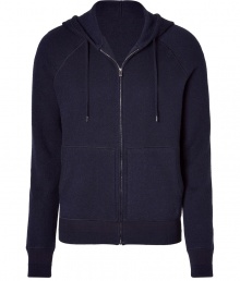 The classic hoodie goes luxe with this cashmere-blend version from Jil Sander - Hood with drawstring, front zip closure, split kangaroo pocket, ribbed cuffs and hem - Wear with straight leg jeans, a tee, and retro-inspired trainers The classic hoodie goes luxe with this cashmere-blend version from Jil Sander - Hood with drawstring, front zip closure, split kangaroo pocket, ribbed cuffs and hem - Wear with straight leg jeans, a tee, and retro-inspired trainers