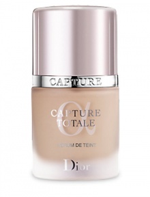 Dior skincare and makeup unite to offer a new feature: an ultra-soothing serum-infused foundation that helps relaunch youthfulness to make skin dazzle with radiance, from its very heart to its surface. 1.0 oz. Dior skincare and makeup unite to offer a new feature: an ultra-soothing serum-infused foundation that helps relaunch youthfulness to make skin dazzle with radiance, from its very heart to its surface. 1.0 oz.