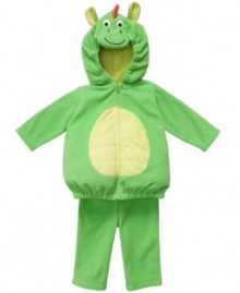 He'll be the cutest creature in all the land in this adorable dragon Halloween costume from Carter's. He'll be the cutest creature in all the land in this adorable dragon Halloween costume from Carter's.