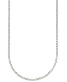 Very well-connected. Giani Bernini's sterling silver baby rolo chain is the perfect necklace to bring any ensemble together. Approximate length: 18 inches. Very well-connected. Giani Bernini's sterling silver baby rolo chain is the perfect necklace to bring any ensemble together. Approximate length: 18 inches.