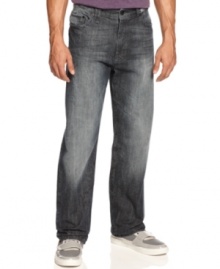 Save the skinny jeans for some other guys. These relaxed-fit jeans from Sean John give you room to move. Save the skinny jeans for some other guys. These relaxed-fit jeans from Sean John give you room to move.