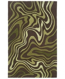 Make your home your sanctuary with the nature-inspired beauty of this Utopia rug from Sphinx. Like the rings of a tree, the hand-tufted rug features a unique swirled pattern in earthy browns and greens. With an ultrasoft, lustrous finish for a blissful result. Make your home your sanctuary with the nature-inspired beauty of this Utopia rug from Sphinx. Like the rings of a tree, the hand-tufted rug features a unique swirled pattern in earthy browns and greens. With an ultrasoft, lustrous finish for a blissful result.